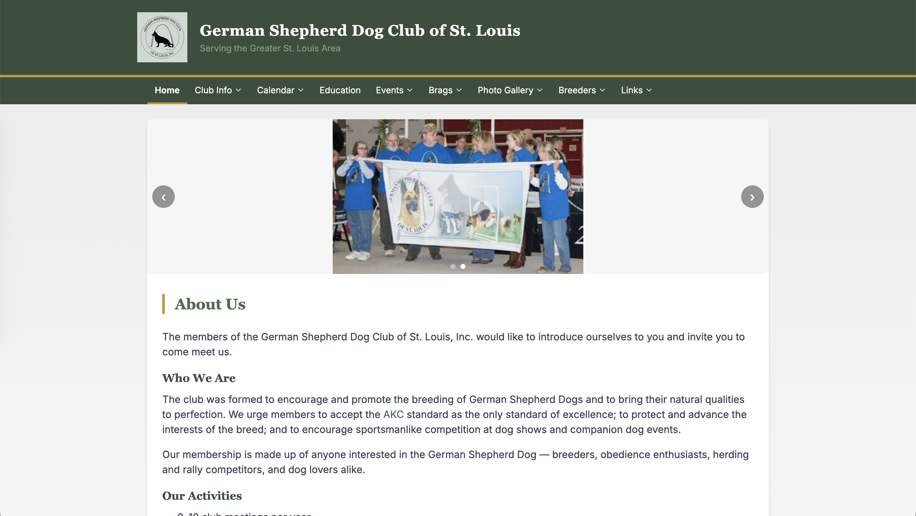 German Shepherd Dog Club of St. Louis